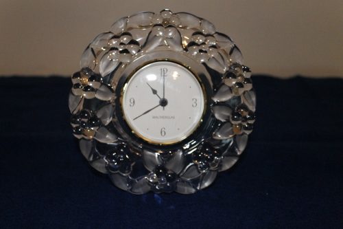 Reloj De Mesa De Cristal Waltherglas