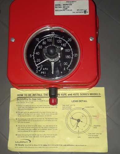 Reloj De Presion Fwmurphy Modelo 45ape- S-30