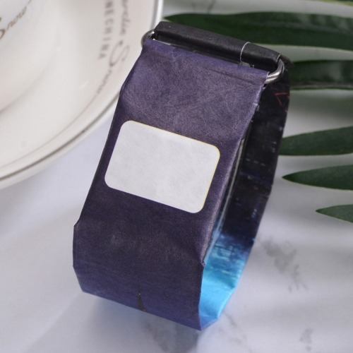 Reloj Purple Creative Fashion Waterproof Paper Watch I 0xtd