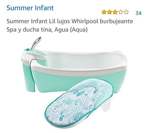 Bañera Para Bebes Summer Infant