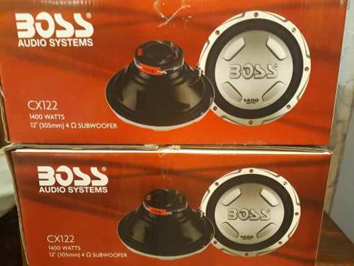 Bajos Boss Audio Systems 12 Pulgadas w Modelo Cx122