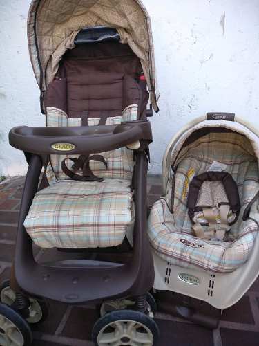 Coche Graco Portabebe Y Silla De Comer