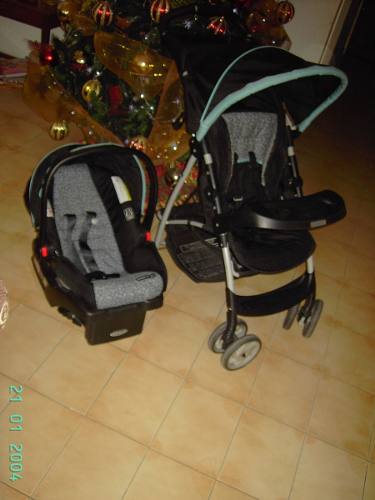 Coche Y Portabebe Marca Graco Usado Casi Nuevo Unisex