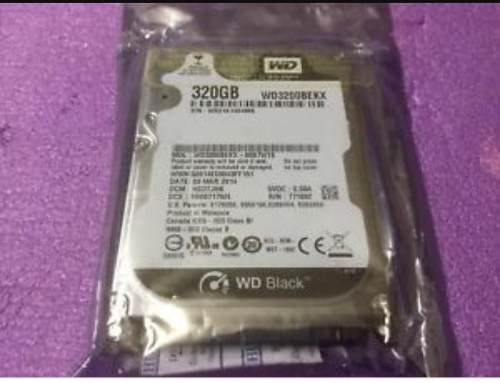 Disco Duro Wd 320 Gb, Nuevo 0 Horas.