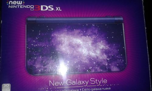 Nintendo 3ds Xl Galaxy. Nuevo Con Su R4. Incluye Accesorios.