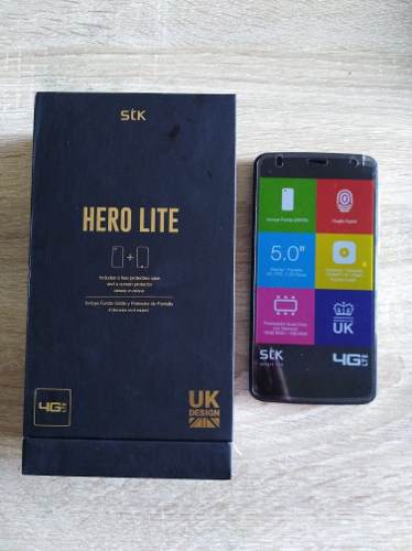 Telefono Celular Stk Hero Lite Protector Y Forro Incluidos