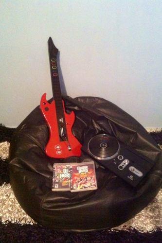 Guitarra Y Mezclador Para Play 3 Y Wii
