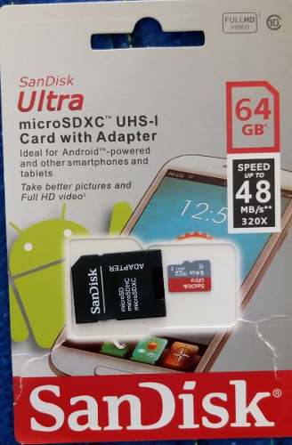 Memoria Sd De 64 Gb
