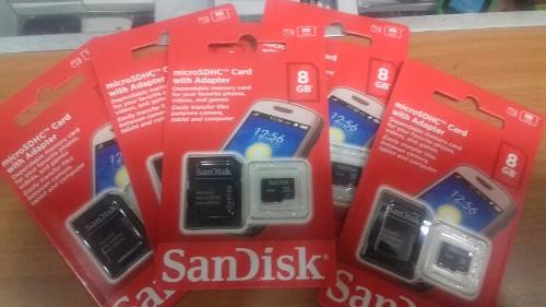 Micro Sd Sandisk 8gb