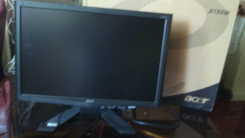 Monitor Acer X193w 19 Lcd