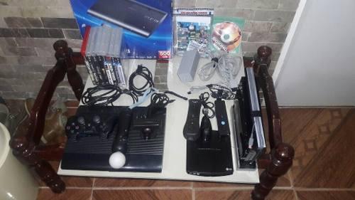 Play 3 Super Slim De 500 Gb Y Nitendo Wii De Regalo