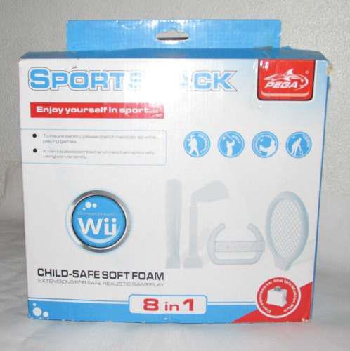 Sport Pack Para Nintendo Wii 8 En 1