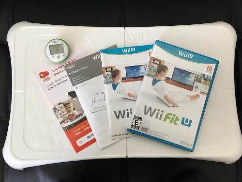 Wii Fit Tabla Wii Balance Board+juego Nintendo Wiiu+accesori