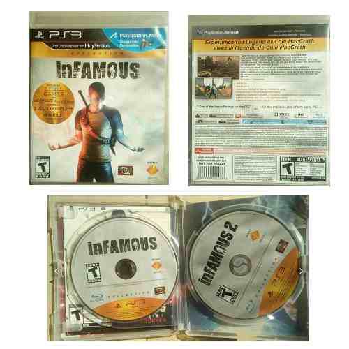 Juego Ps3 Infamous Edición Collection 2 Full Games