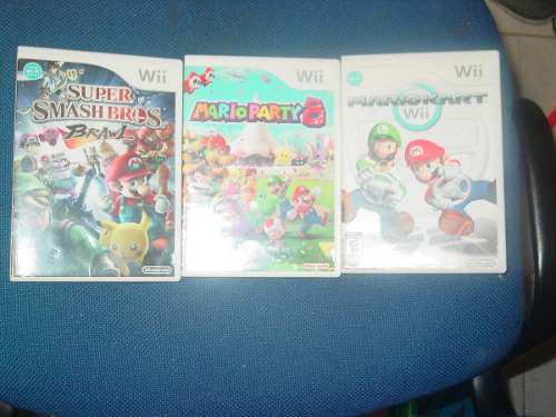 Leer Todo Bien Wii Super Smash, Mario Party Y Mario Kart