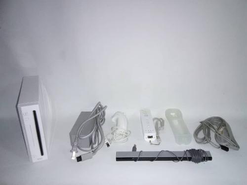 Nintendo Wii Blanco Con Sus Accesorios