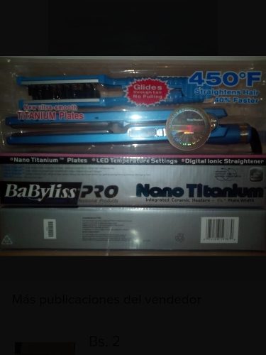 Plancha Baby Liss Pro