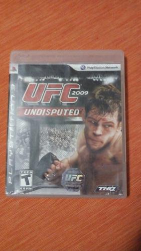 Ufc Undisputed 09 Ps3 Fisico (ver Descripcion)