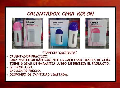 Calentador De Cera Rolon