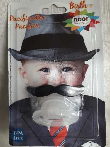 Chupon De Bigote Niños Pacificador Bebes