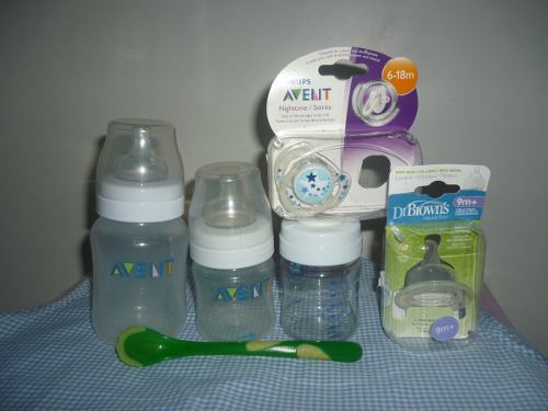 Combo Teteros Marca Avent