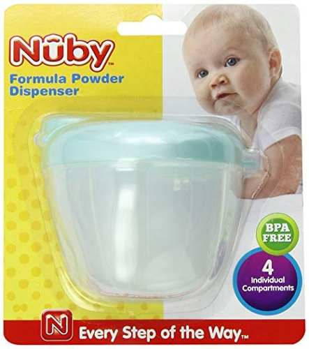 Dispensador De Formula 4 Compartimientos Nuby Para Bebes