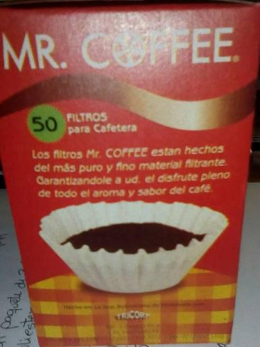Filtros Para Cafetera Mr Coffe X 50 Unidades