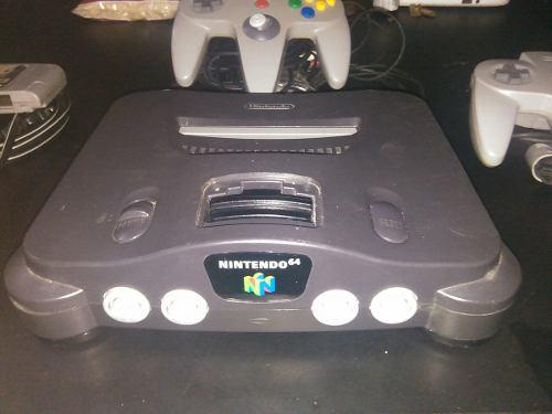 Nintendo 64 Dos Controles 1,juego Coleccion
