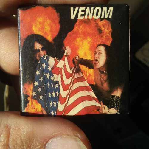 Pin De Rock Grupo Venom