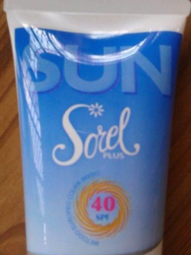 Protector Solar Sorel Sun Plus 100 Ml 40spf Toda Piel