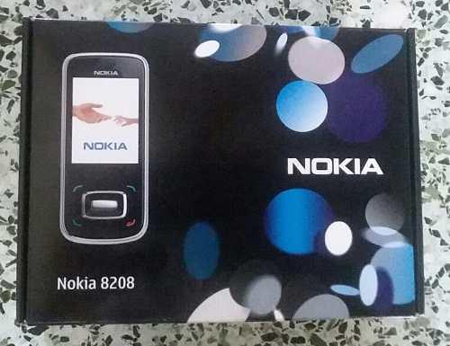 Caja Vacia Nokia 8208 Con Manual