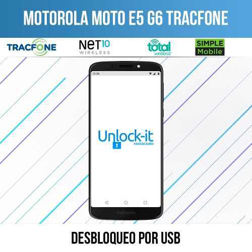 Codigo Desbloqueo Motorola Tracfone Net10 Simple Total E5 G6