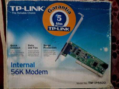 Fax Modem Interno Tp-link Tm-ip5600 56k