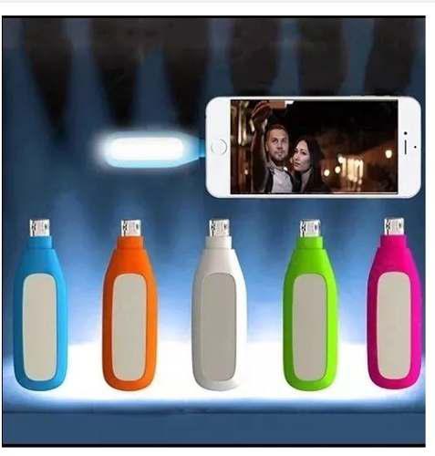 Flash Luz Led Celular Iphone 5,6,7 Selfie