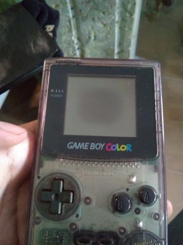 Game Boy Color Transparente Funcional