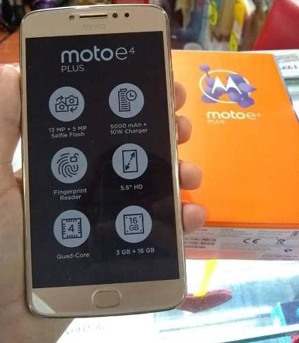 Motorola Moto E4 Plus 3gb Ram + 16gb Memoria Interna