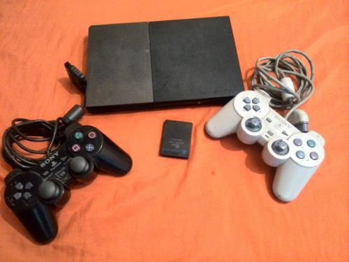 Playstation 2 + Juegos + Controles + Memoria Card