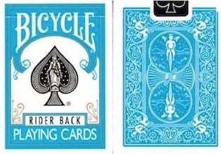 Cartas Bicycle Turquesa