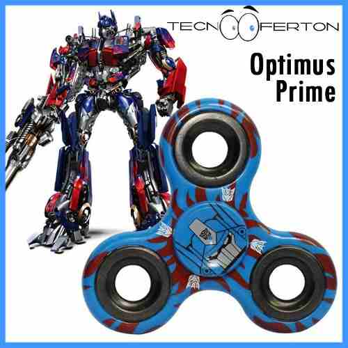 Fidget Spinner  Transformers Bumblebee Optimus Prime