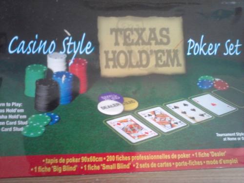 Jego De Poker Casino Texas Hold'em Poker Set. Usad