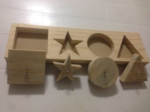 Juguete Didáctico De Madera Para Niño / Niña. Artendencia