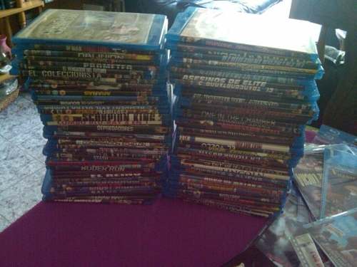 Lote De Películas, (100 En Total) Para Equipos De Blu Ray