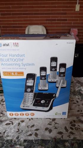 Operador De Llamadas At&t 4 Telefonos Bluetooth