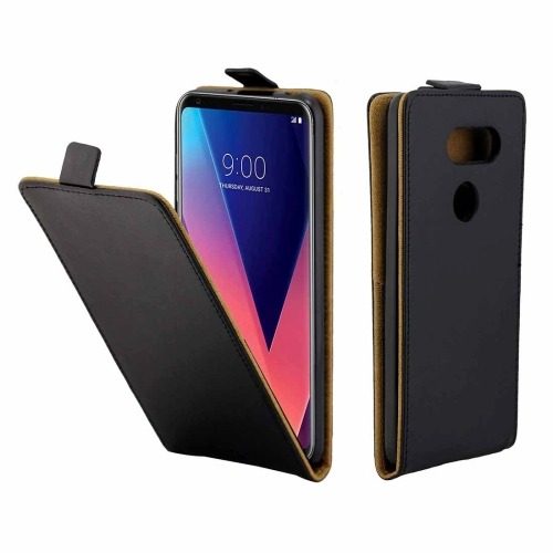 Para Lg Estuche Funda Cuero V30 Tpu Visita Vertical Bsxn