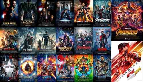 Todas Las Peliculas De Marvel Leer Descripción