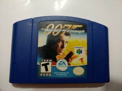 007 The World Is Not Enough Juego De Nintendo 64 N64