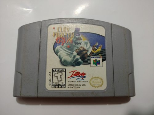 Clay Fighter  Juego De Nintendo 64 N64