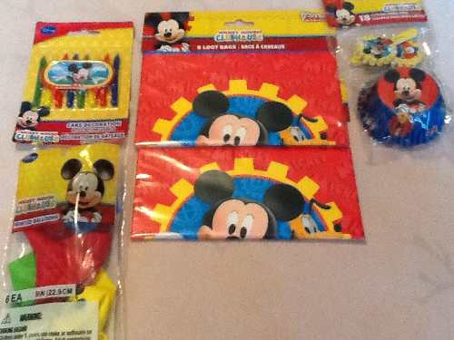 Combo Para Fiesta Mickey Mouse Clubhouse