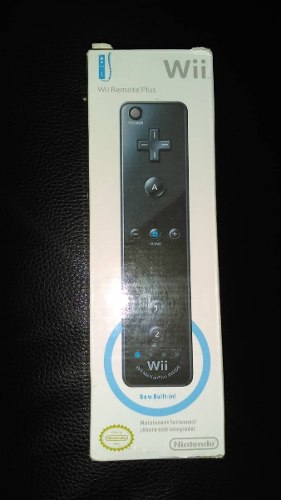 Control De Wii Plus Color Negro. Nuevo