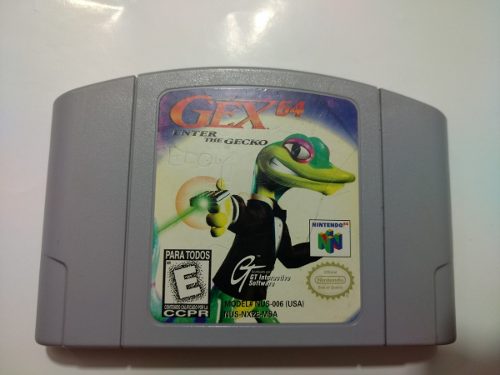 Gex 64 Juego De Nintendo 64 N64